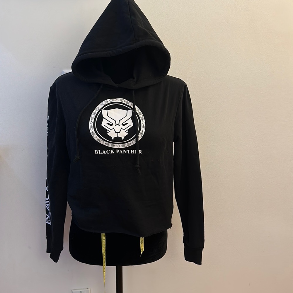 Black panther graphic sweater.